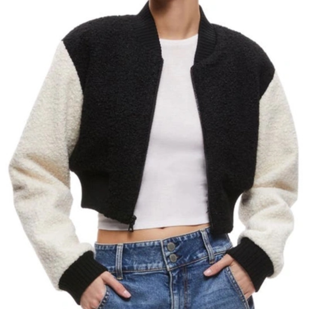Alice + Olivia XS Bomber Jacket